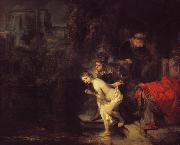 REMBRANDT Harmenszoon van Rijn Susanna and the Elders (mk33) oil painting on canvas